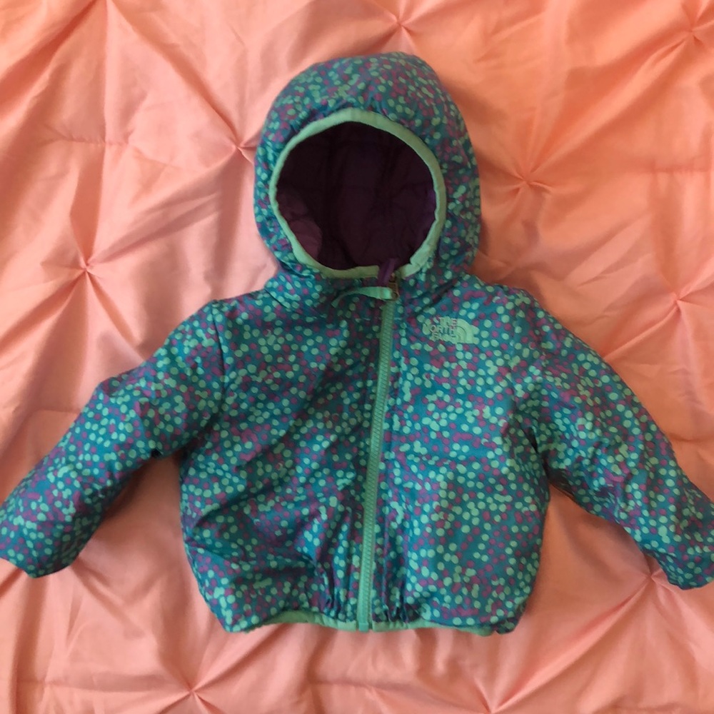 North Face puffer coat